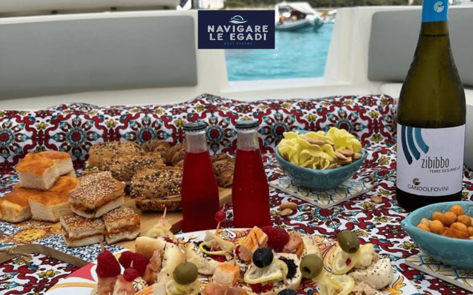 Favignana: daily boat tour from Marsala with wine tasting
